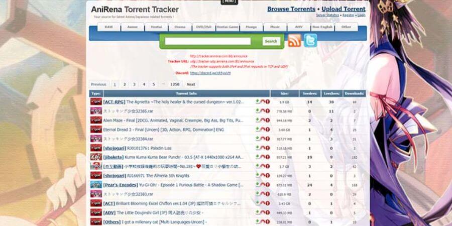 AniRena torrent sites