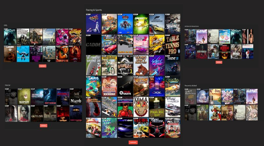 SteamUnlocked Game Categories & Games