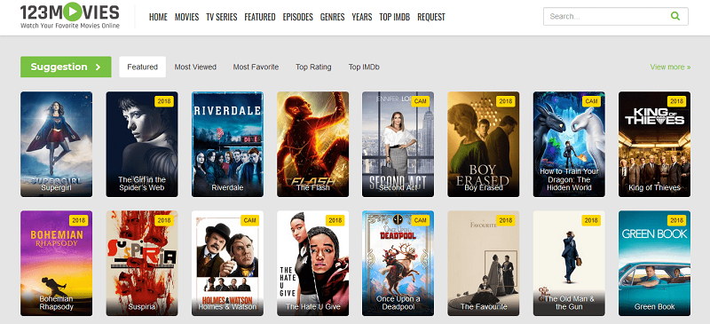 Best Sites Like 123Movies to Watch Movies 