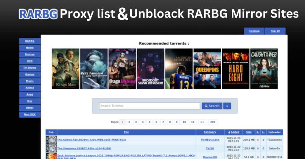 Unblock RARBG – RARBG Proxy and Mirror Sites [100% Working]