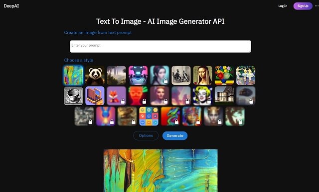 DeepAI Text to Image