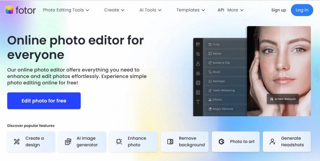 Fotor AI Photo Restorer