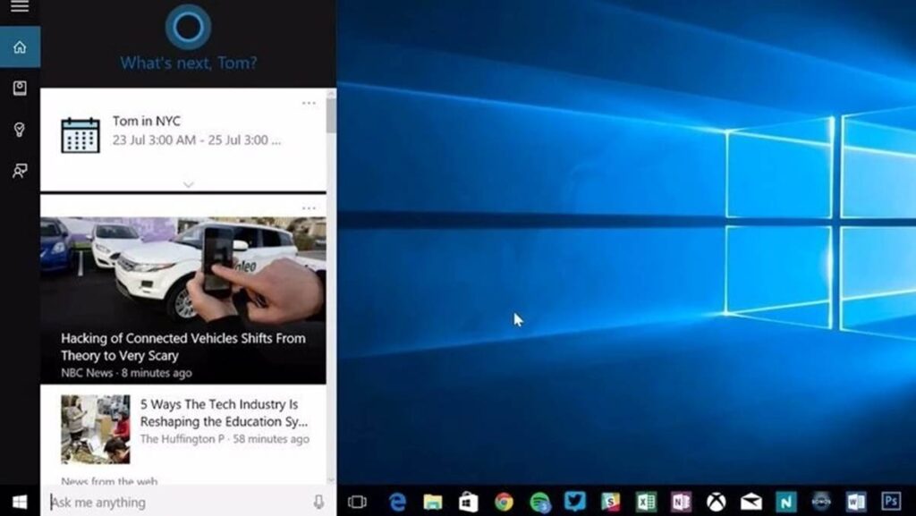 Windows 10 Home Desktop ft. Handy Taskba