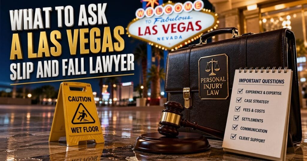 What to Ask in a Las Vegas Slip and Fall Lawyer