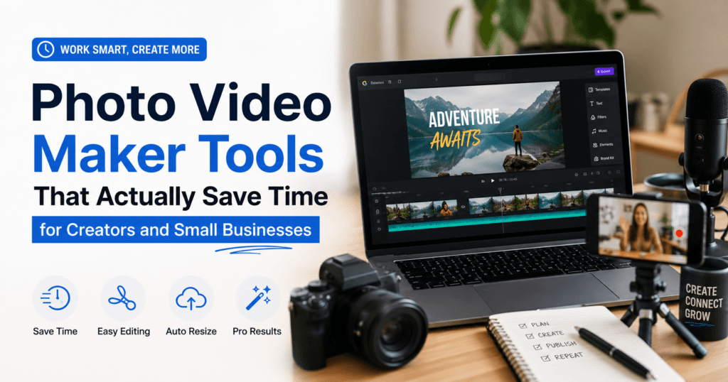 Photo Video Maker Tools That Actually Save Time for Creators and Small Businesses