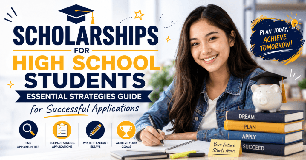Scholarships for High School Students Essential Strategies Guide for Successful Applications
