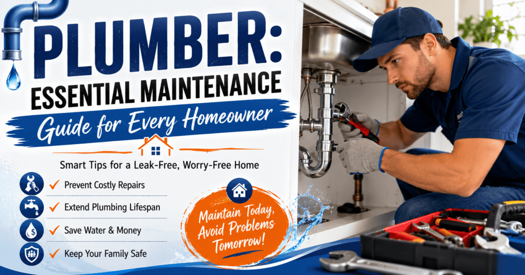 Plumber Essential Maintenance Guide for Every Homeowner