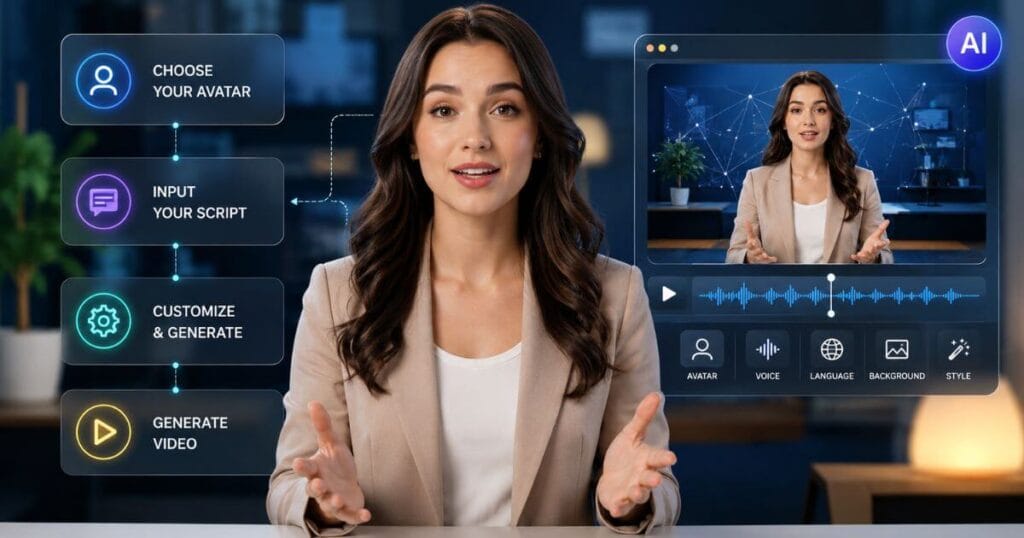 How to Create a Talking AI Avatar That Looks Completely Real