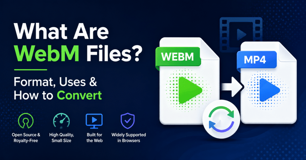 What Are WebM Files? Format, Uses & How to Convert