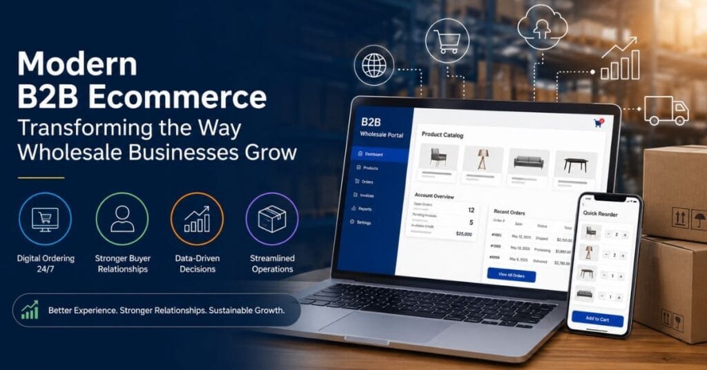 Modern B2B Ecommerce: Transforming Wholesale Business Growth