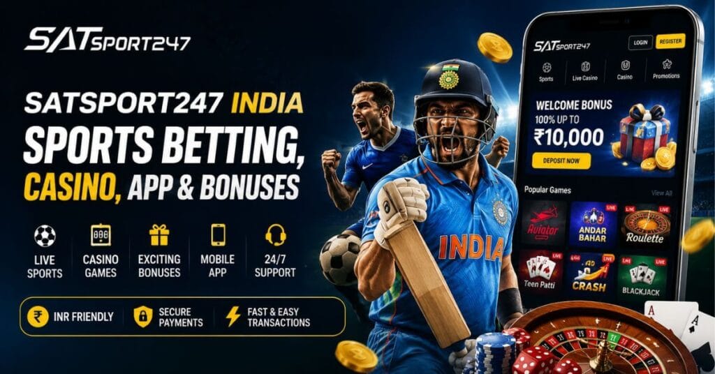 Satsport247 India: Sports Betting, Casino, App & Bonuses