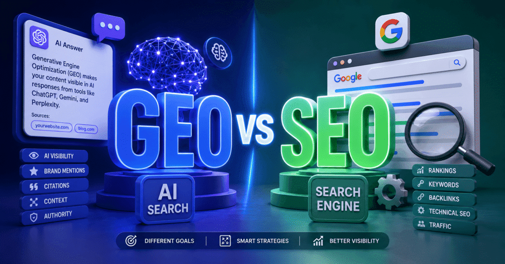 GEO vs SEO