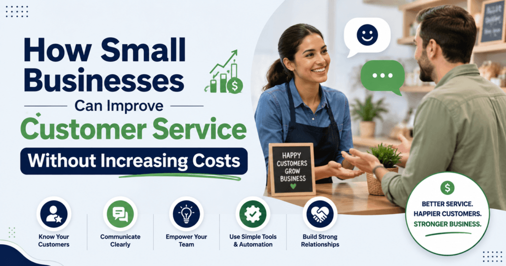 How Small Businesses Can Improve Customer Service Without Increasing Costs
