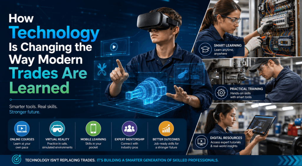 How Technology Is Changing the Way Modern Trades Are Learned