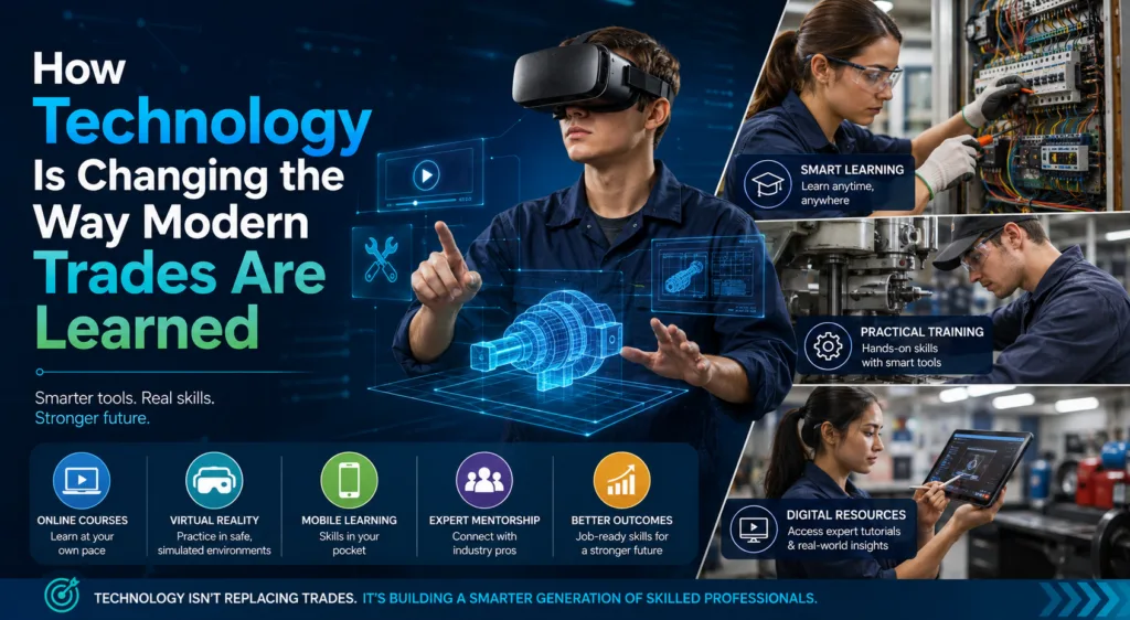How Technology Is Changing the Way Modern Trades Are Learned