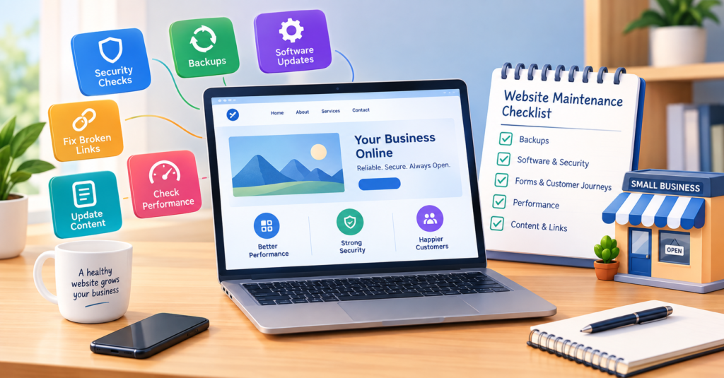 A Practical Website Maintenance Plan for Small Businesses
