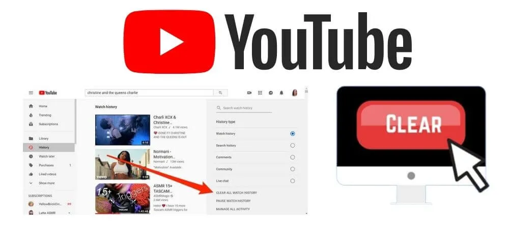 How to Clear all Youtube History on Mobile and PC [2022]