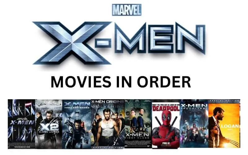 X Men Movies in Order