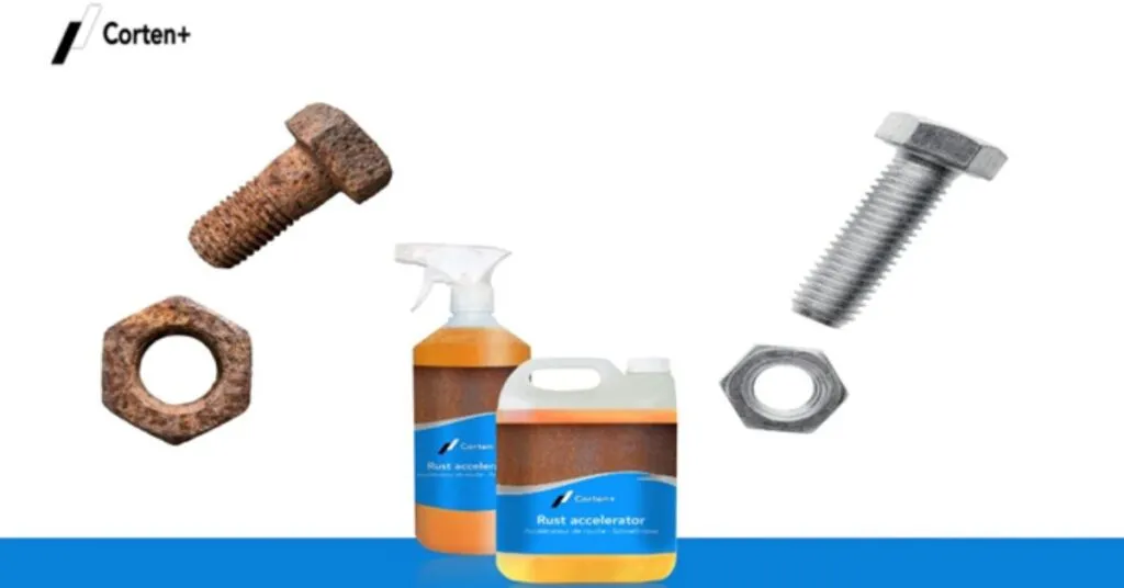 Remove rust quickly with Corten+: your antioxidant ally